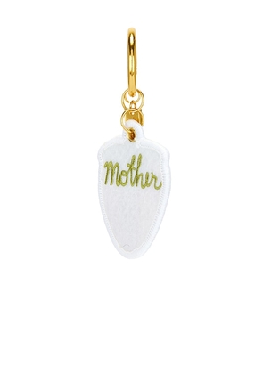 MOTHER Berry Lucky Charm in Red.
