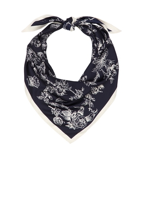 Lovers and Friends Emma Triangle Scarf in Navy.