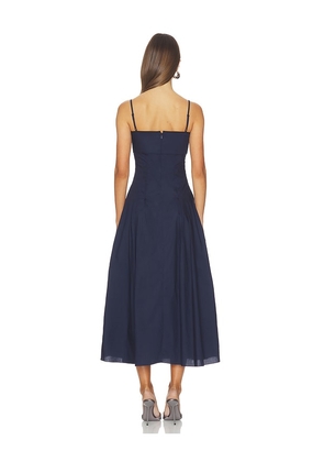 KIKA VARGAS Lena Dress in Navy. Size 10. Also in 4.