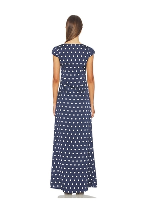 MORE TO COME Dorothy Maxi Dress in Navy. Size L. Also in XS, S.