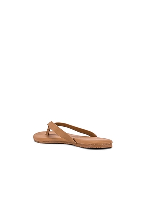 TKEES The Boyfriend Sandal in Brown. Size 5. Also in 6, 7, 8, 9, 10, 11.
