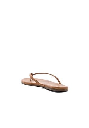 TKEES Foundations Matte Flip Flop in Brown. Size 10. Also in 6, 7, 5, 8, 9.
