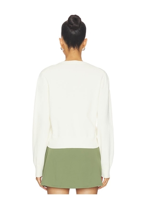 Malbon Maray Cardigan in Cream. Size L. Also in S, M.