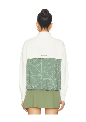 Malbon Rosa Pullover in Cream,Olive. Size L. Also in XS, S, M, XL.