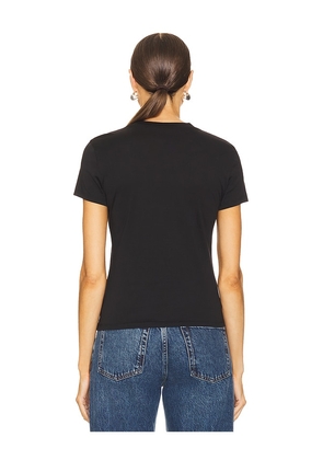 Theory Tiny Tee in Black. Size M. Also in XS, S.