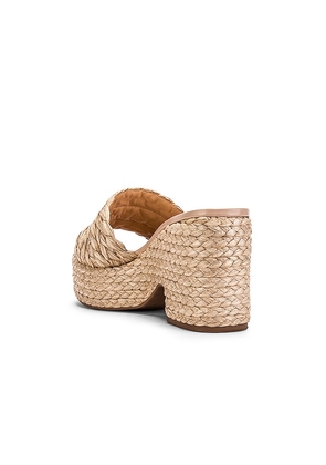 RAYE Gable Wedge in Beige. Size 8.5. Also in 5.5, 6, 6.5, 7, 7.5, 8, 9, 9.5, 10.