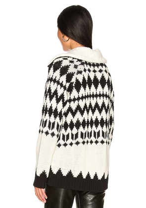 Show Me Your Mumu Sun Valley Pullover in White. Size S. Also in XS, M, L, XL.