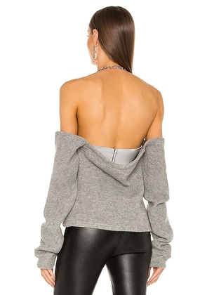 RTA Mandana Top in Light Grey. Size M. Also in S, L.