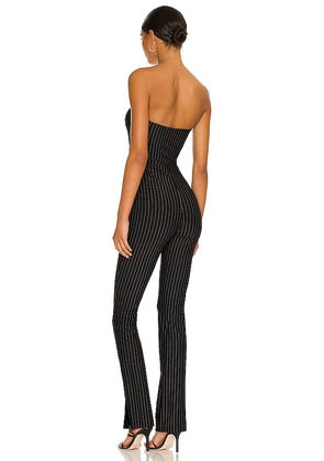 superdown Kristina Jumpsuit in Black. Size XL. Also in XXS, XS, S, M, L.