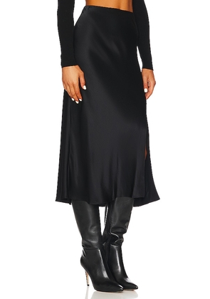 Rails Maya Midi Skirt in Black. Size M. Also in XS, L, XL.