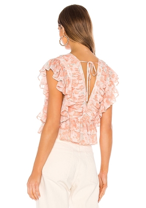 Tularosa Kaia Top in Pink. Size XL. Also in XXS.