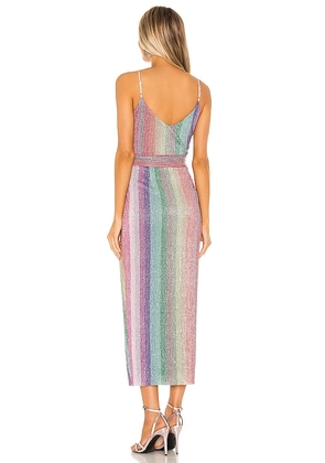 SAYLOR Meghan Dress in Pink,Green. Size XS. Also in S.