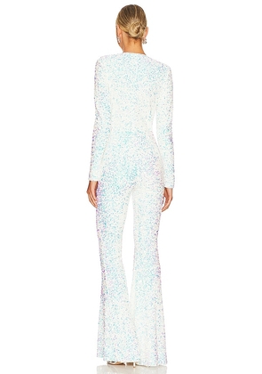 Show Me Your Mumu Martina Jumpsuit in White. Size M. Also in S, XL.