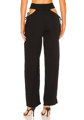 superdown Benny Cut Out Pants in Black. Size M. Also in S.