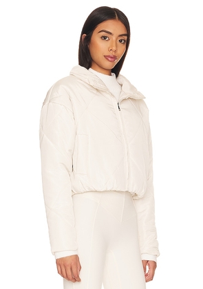 superdown Rania Cropped Jacket in Ivory. Size XL. Also in L.
