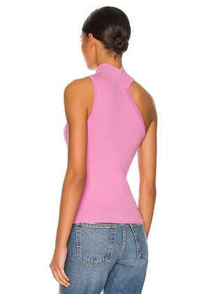 superdown Luz Knit Top in Pink. Size S. Also in XS, M, L.