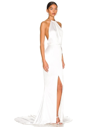 retrofete Margot Dress in White. Size XL. Also in L, XXL.