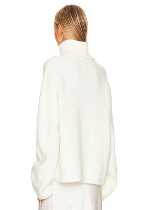 SNDYS x REVOLVE Cecilia Knit Jumper in Cream. Size L. Also in M, S, XL, XS, XXL.