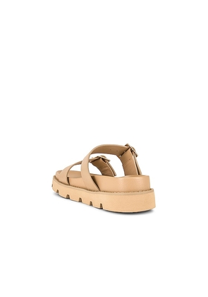 RAYE Clifton Sandal in Nude. Size 10. Also in 8, 5.