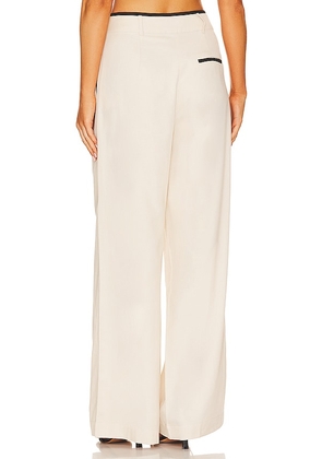 SOVERE Express Pant in Cream. Size XL. Also in M, L.