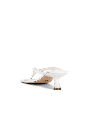 Tony Bianco x REVOLVE Krista Sandal in White. Size 5. Also in 8, 8.5, 9.5, 10.