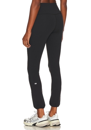 Splits59 Icon High Waist Supplex Legging in Black. Size M. Also in XS, S, XL.