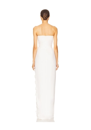 SAU LEE Florence Dress in White. Size 00. Also in 0, 2, 6.