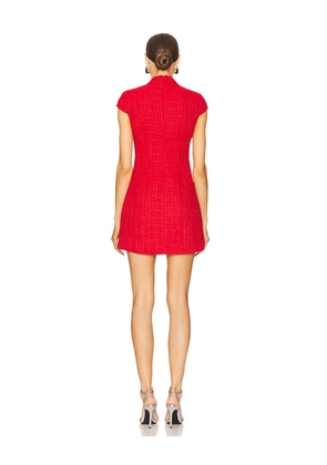 SAU LEE Natasha Dress in Red. Size 00. Also in 0, 2, 4, 6, 8, 10, 12.