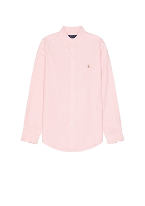 Polo Ralph Lauren Oxford Sport Shirt in Pink. Size L. Also in S, XL/1X, XS.