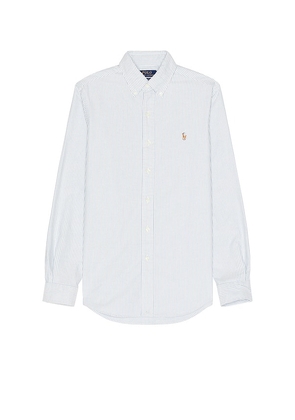 Polo Ralph Lauren Long Sleeve Oxford Sport Shirt in Blue. Size S. Also in M, XL/1X, XS, XXL/2X.