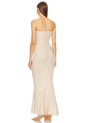 Song of Style Bellamy Maxi Tube Dress in Neutral. Size XL. Also in M.