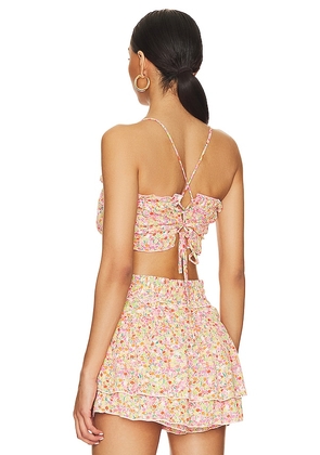 Show Me Your Mumu Dakota Top in Pink. Size M. Also in XS.