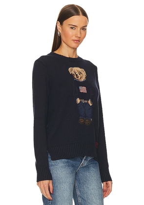 Polo Ralph Lauren Bear Pullover in Navy. Size L. Also in XS, S, M, XL, XXS.