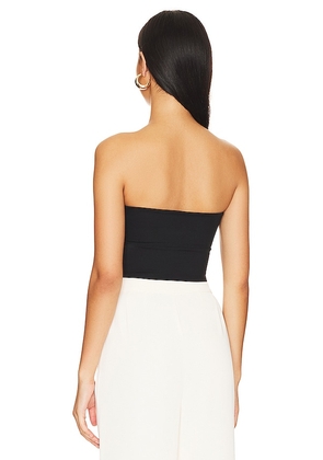 Susana Monaco Wire Crop Top in Black. Size M. Also in XS, S, XL.