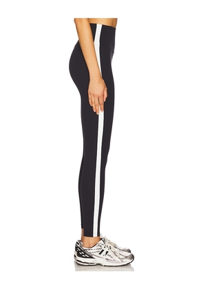 Splits59 Clare High Waist Rigor 7/8 Legging in Black & White. Size M. Also in XS, S, L, XL.