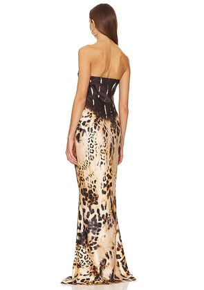 retrofete Shayna Silk Dress in Neutral. Size M. Also in L.