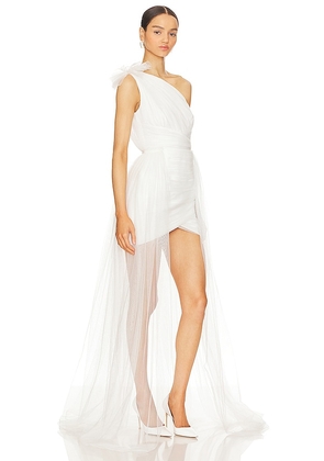 SAU LEE Sidney Dress in White. Size 00. Also in 2, 0, 6.