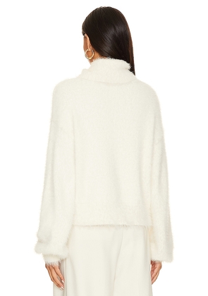 Show Me Your Mumu Chester Sweater in White. Size M. Also in S, XS, L, XL.