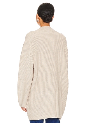SNDYS Essie Cardigan in Beige. Size M. Also in L, S, XL, XS, XXL, XXS.