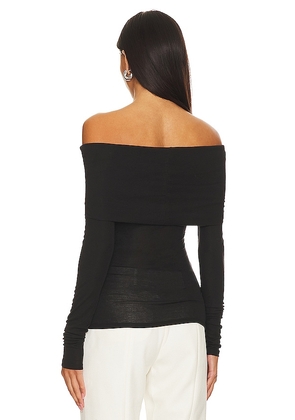 Rue Sophie Triomphe Top in Black. Size M. Also in S, L, XL.