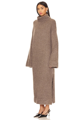 SNDYS Willow Sweater Dress in Grey. Size L. Also in M, S, XL, XS, XXS.