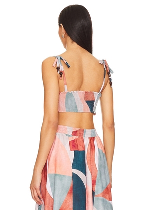 PEIXOTO Esti Top in Teal. Size S. Also in L, M, XL, XS.