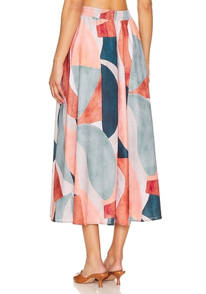 PEIXOTO Paula Skirt in Teal. Size M. Also in S, XS, L, XL.