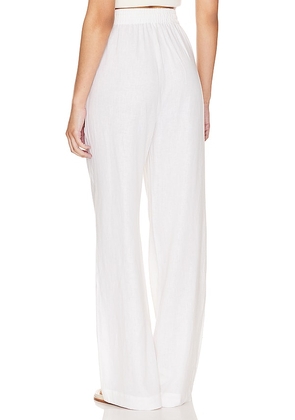 Steve Madden Venetia Pant in White. Size M. Also in S, XS, L, XL.