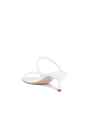 RAYE Rene Sandal in White. Size 10. Also in 5.5, 6, 6.5, 7, 7.5, 8, 8.5.