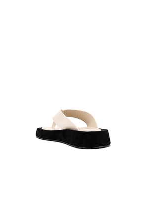 RAYE Chris Sandal in White. Size 7. Also in 8.