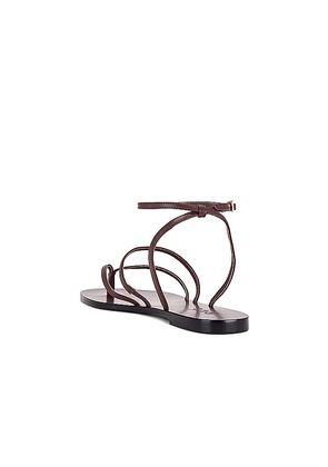 RAYE Void Sandal in Brown. Size 10. Also in 6.5, 7, 8, 9.5.