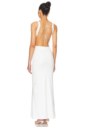 superdown Astra Maxi Dress in White. Size M. Also in XXS, XS, S, L, XL.