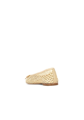 RAYE Natasha Flat in Beige. Size 6. Also in 8.