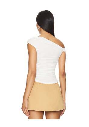 superdown x Maggie MacDonald Moxie Top in White. Size M. Also in XXS, XS, S.